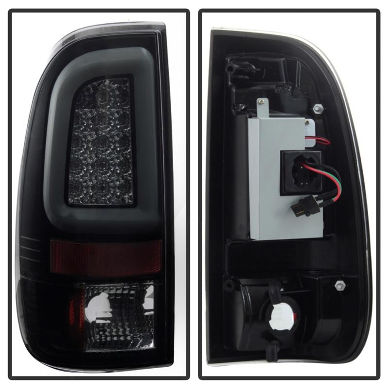 Spyder 97-03 Ford F150 Stylsd. F250 V3 Lght Bar LED Tail Lights - Blk Smk ALT-YD-FF15097V3-LBLED-BSM 5084248 Main Image