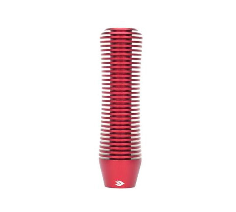 NRG Shift Knob Heat Sink Curvy Short Red SK-700RD