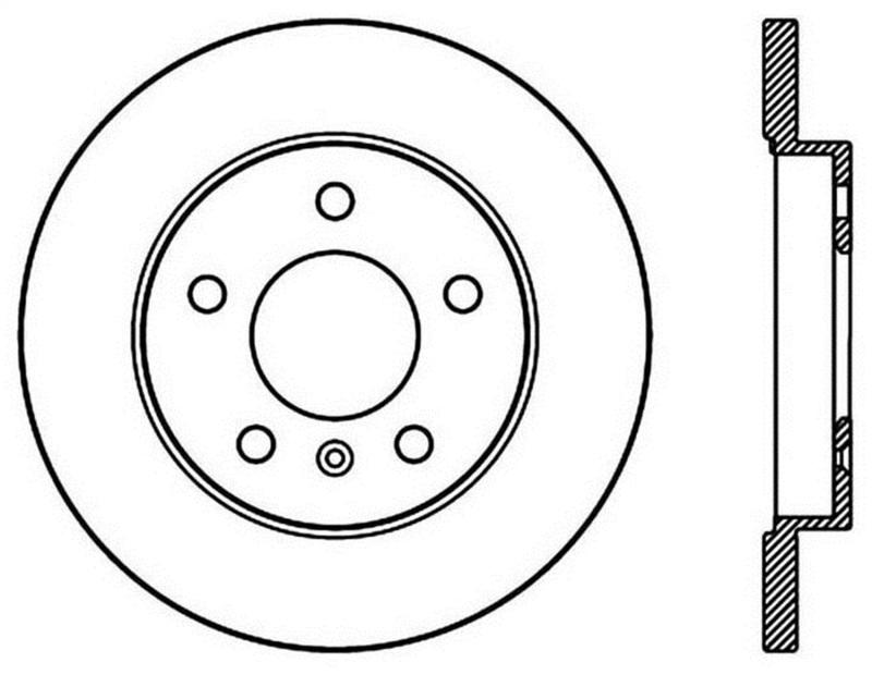 StopTech Sport Slotted Rotor - Rear Right 126.62129SR Main Image