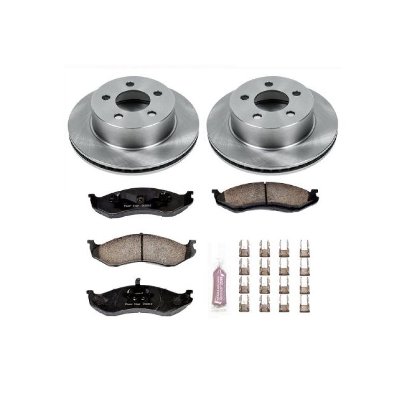 PowerStop PSB Autospecialty Kit Brakes, Rotors & Pads Brake Kits - OE main image