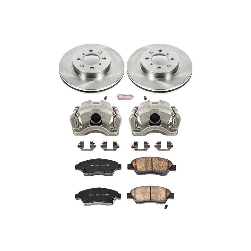 PowerStop PSB Autospecialty Kit w/Cals Brakes, Rotors & Pads Brake Kits - OE main image