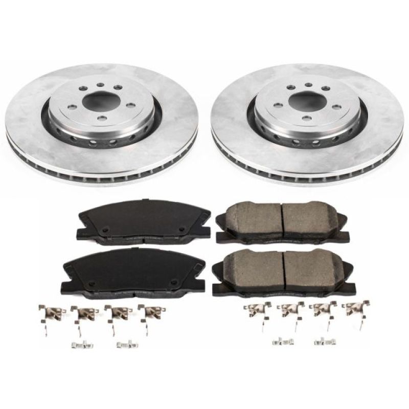 PowerStop PSB Autospecialty Kit Brakes, Rotors & Pads Brake Kits - OE main image