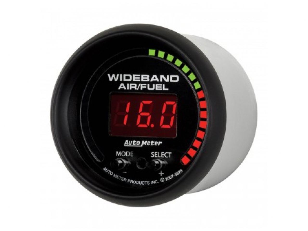 Autometer 2-1/16" Wideband Pro Air/Fuel Ratio, 6:1-20:1 Afr, Es