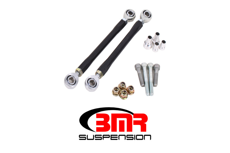 BMR 08-17 Challenger Rear Sway Bar End Link Kit - Black ELK112