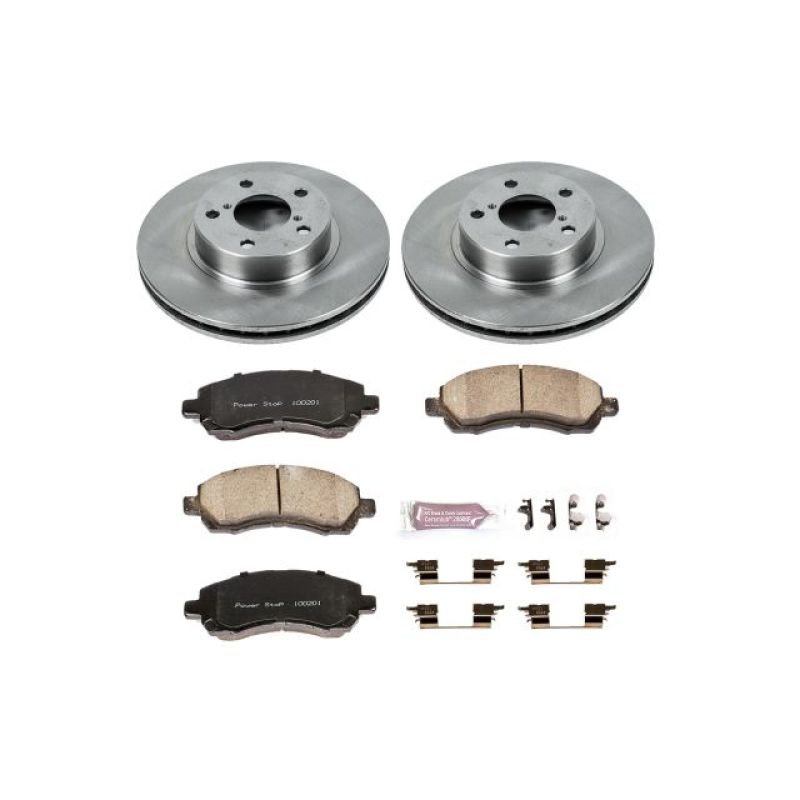 PowerStop PSB Autospecialty Kit Brakes, Rotors & Pads Brake Kits - OE main image