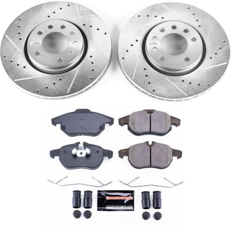 PowerStop PSB Z23 Evolution Kit Brakes, Rotors & Pads Brake Kits - Performance D&S main image