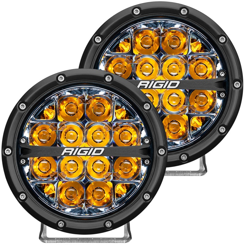 Rigid Industries 360-Series 6 inch Led Off-Road Backlight (Pair).