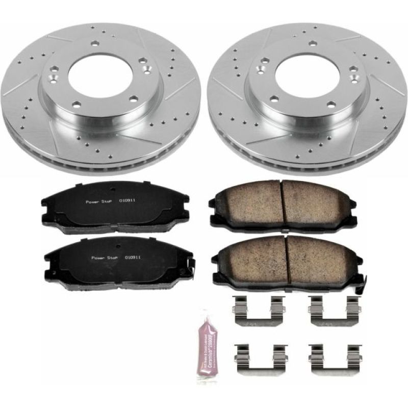 PowerStop PSB Z23 Evolution Kit Brakes, Rotors & Pads Brake Kits - Performance D&S main image