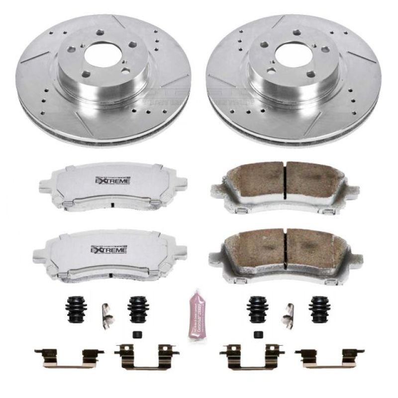 PowerStop PSB Z26 Street Warrior Kit Brakes, Rotors & Pads Brake Kits - Performance D&S main image