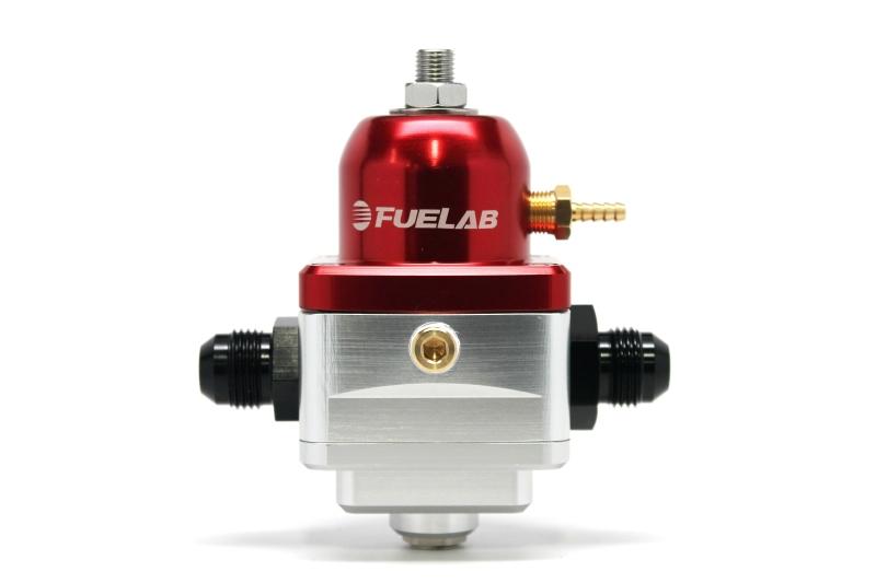 Fuelab 529 Electronic EFI Adjustable FPR (1) -8AN In (1) -8AN Return - Red 52902-2 Main Image