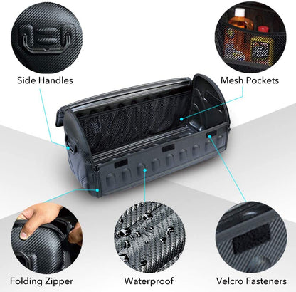 3D MAXpider 27.5in x 12in x 12.5in 3D Handy Trunk Carbon Fiber - Black B07N1JPJB6