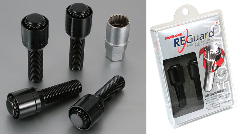 Project Kics 13R 45MM Black Reguard Bolt - 14X1.50 WR670B45