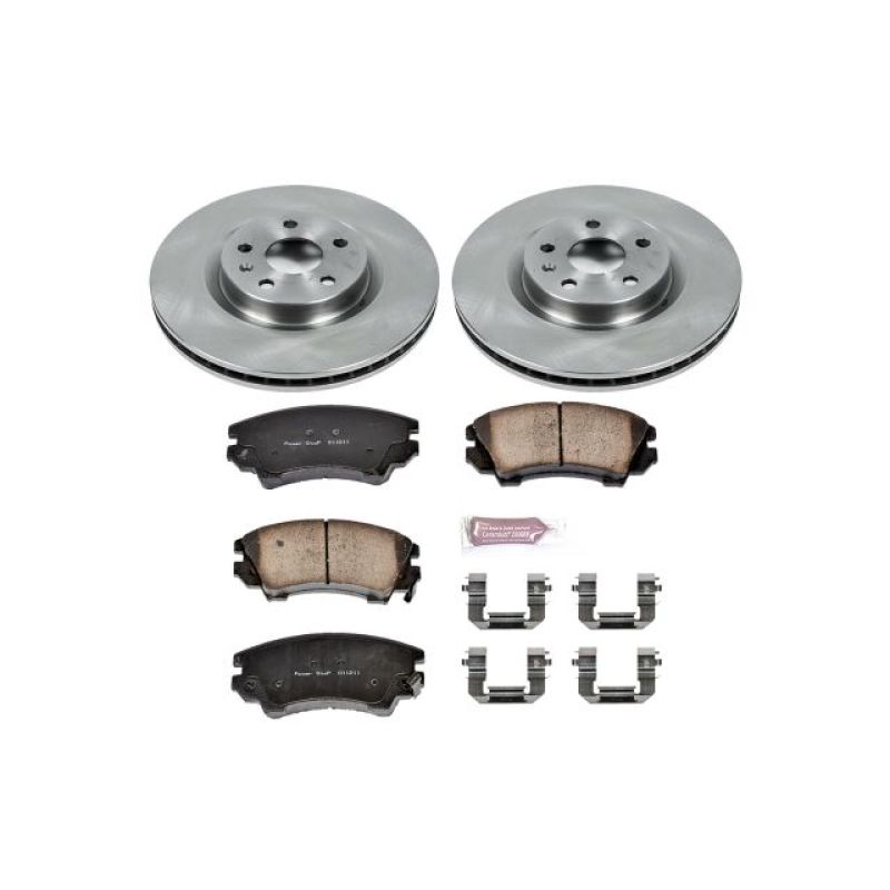 PowerStop PSB Autospecialty Kit Brakes, Rotors & Pads Brake Kits - OE main image