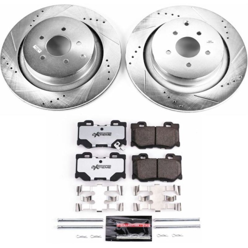 PowerStop PSB Z26 Street Warrior Kit Brakes, Rotors & Pads Brake Kits - Performance D&S main image