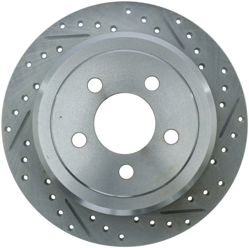 StopTech Select Sport Drilled & Slotted Rotor - Rear Right 227.63070L