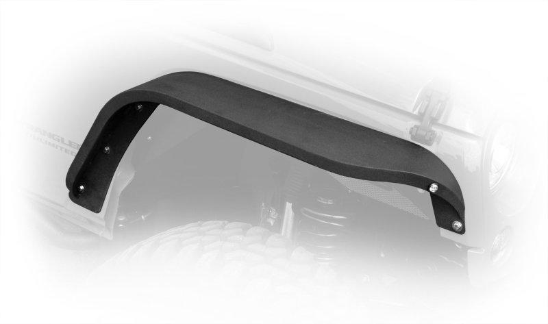 DV8 Offroad 07-18 Jeep Wrangler JK Front & Rear Slim Fenders FENDB-06 Main Image