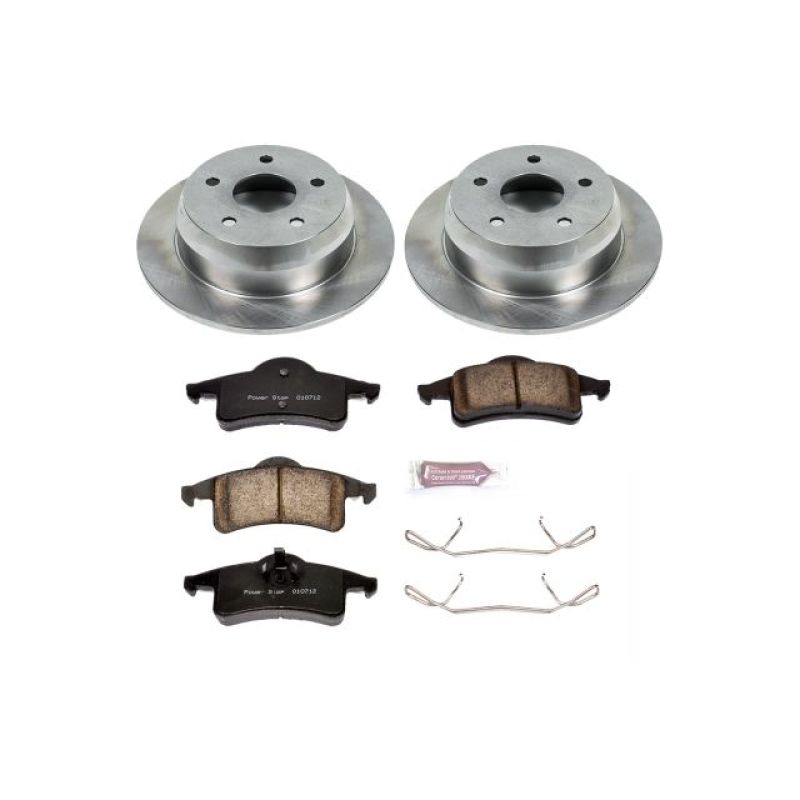 PowerStop PSB Autospecialty Kit Brakes, Rotors & Pads Brake Kits - OE main image