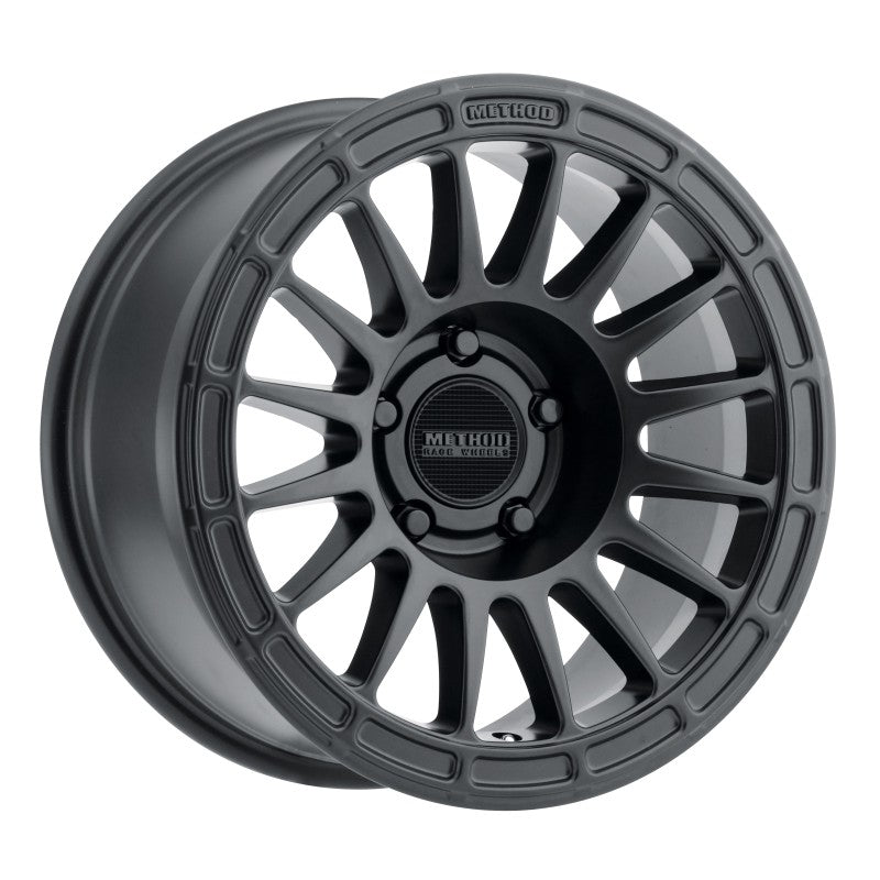 Method MR314 17x7.5 +25mm Offset 5x120 70.1mm CB Matte Black Wheel MR31477552525