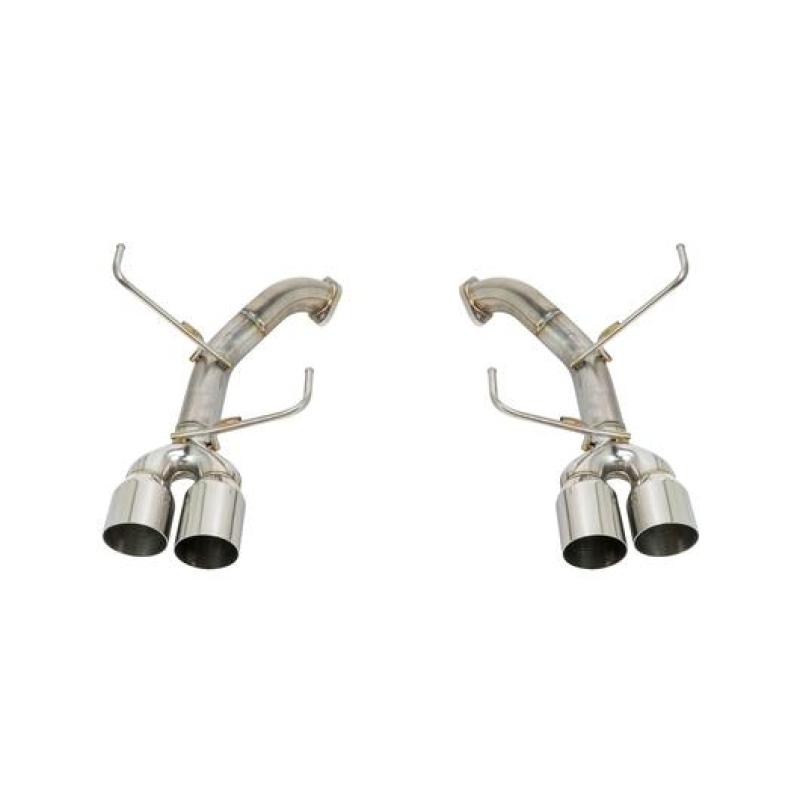 Remark 11-14 Subaru WRX/STI GR (GV) Sedan Axle Back Exhaust w/Stainless Steel Single Wall Tip RO-TSGV-S