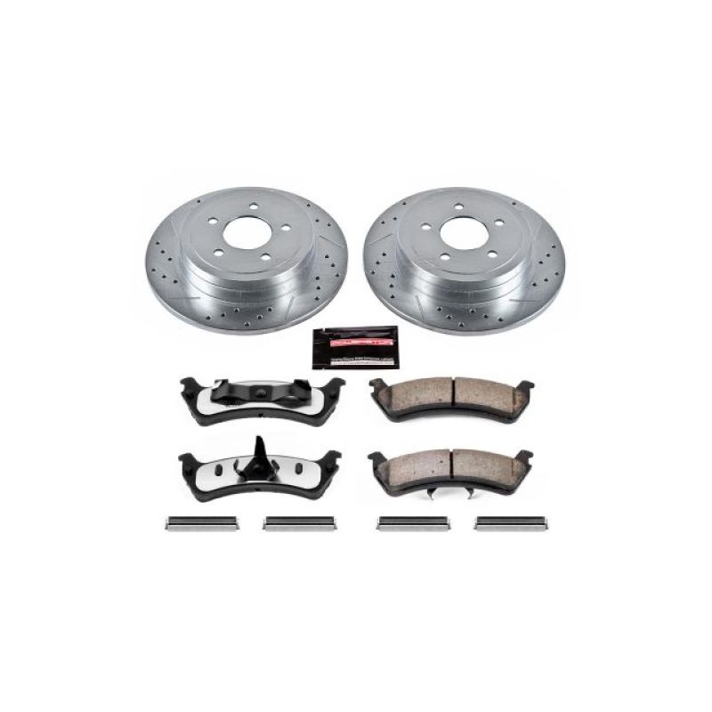 PowerStop PSB Z36 Truck & Tow Kit Brakes, Rotors & Pads Brake Kits - Performance D&S main image