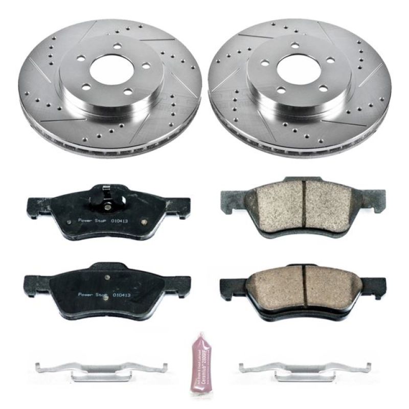 PowerStop PSB Z23 Evolution Kit Brakes, Rotors & Pads Brake Kits - Performance D&S main image