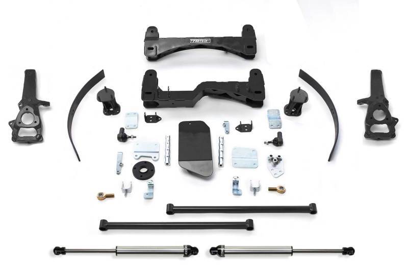 Fabtech 06-08 Dodge 1500 4WD 6in Basic System w/DL Shocks K3016DL Main Image