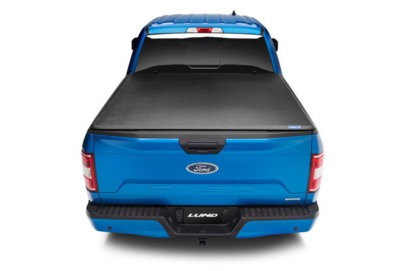 Lund 2019 Ford Ranger Genesis Tri-Fold Tonneau Cover - Black 950114