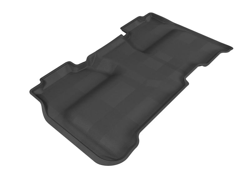 3D MAXpider 2014-2019 Chevrolet Silverado Crew Cab Kagu 2nd Row Floormats - Gray L1CH04021501 Main Image