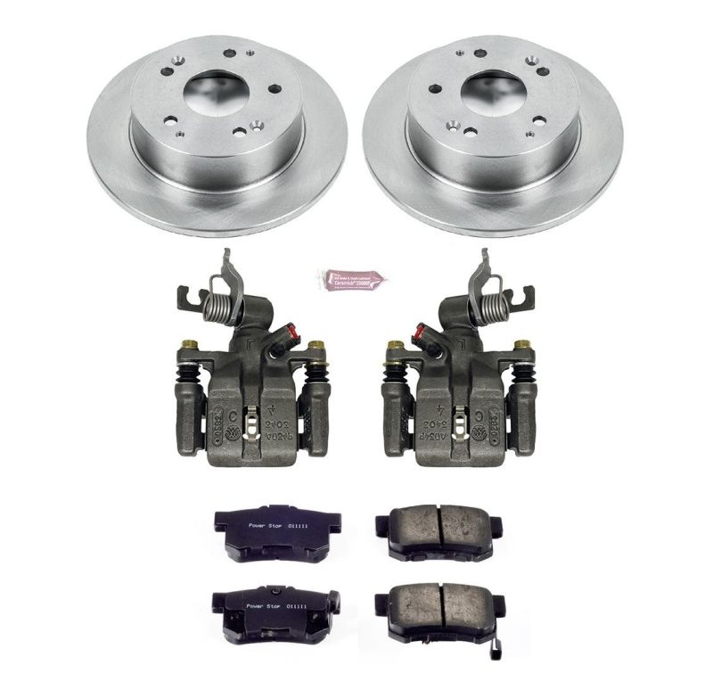 PowerStop PSB Autospecialty Kit w/Cals Brakes, Rotors & Pads Brake Kits - OE main image