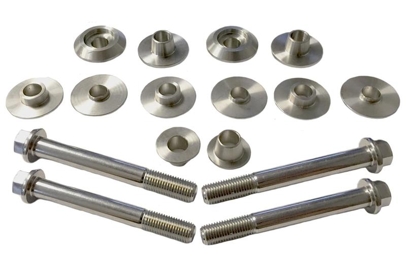 Torque Solution Billet Subframe Bushing Insert Kit: Audi MK2 TTRS TS-AUDI-008 Main Image