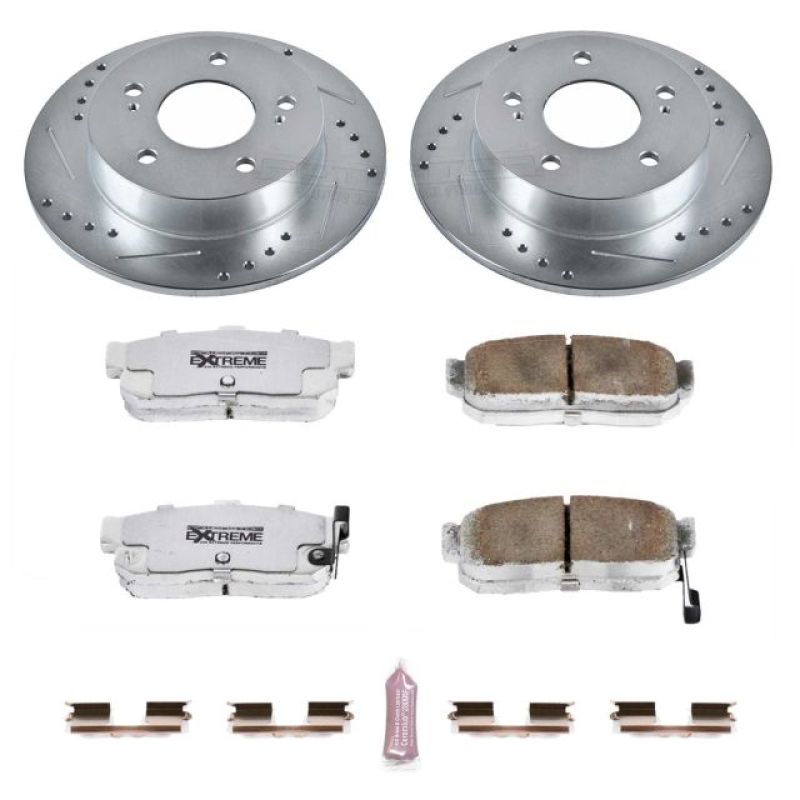 PowerStop PSB Z26 Street Warrior Kit Brakes, Rotors & Pads Brake Kits - Performance D&S main image