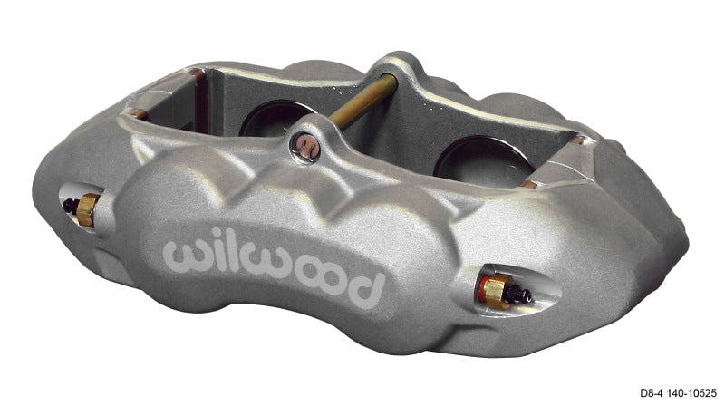 Wilwood Caliper-D8-4, Front, Clear, 1.88" Pistons, 1.25 Disc