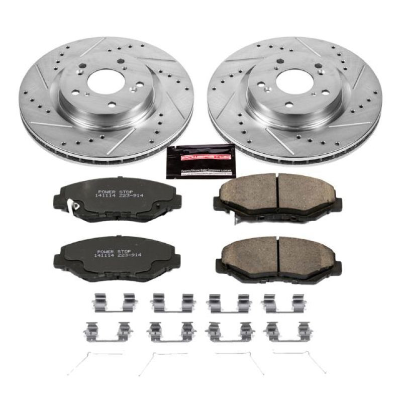 PowerStop PSB Z23 Evolution Kit Brakes, Rotors & Pads Brake Kits - Performance D&S main image