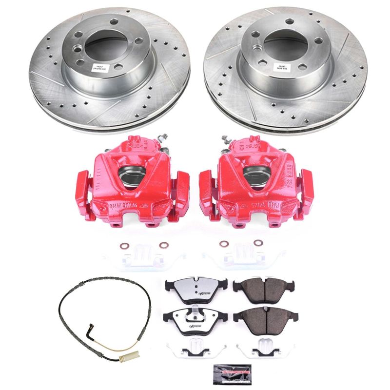 PowerStop PSB Z26 Street Kit w/Cals Brakes, Rotors & Pads Brake Kits - Performance D&S main image