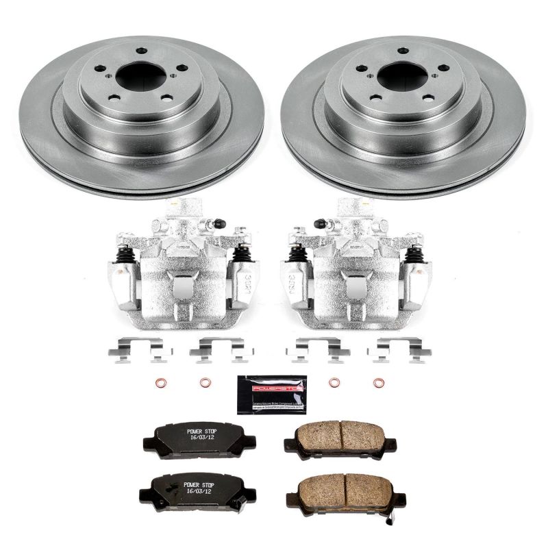 PowerStop PSB Autospecialty Kit w/Cals Brakes, Rotors & Pads Brake Kits - OE main image