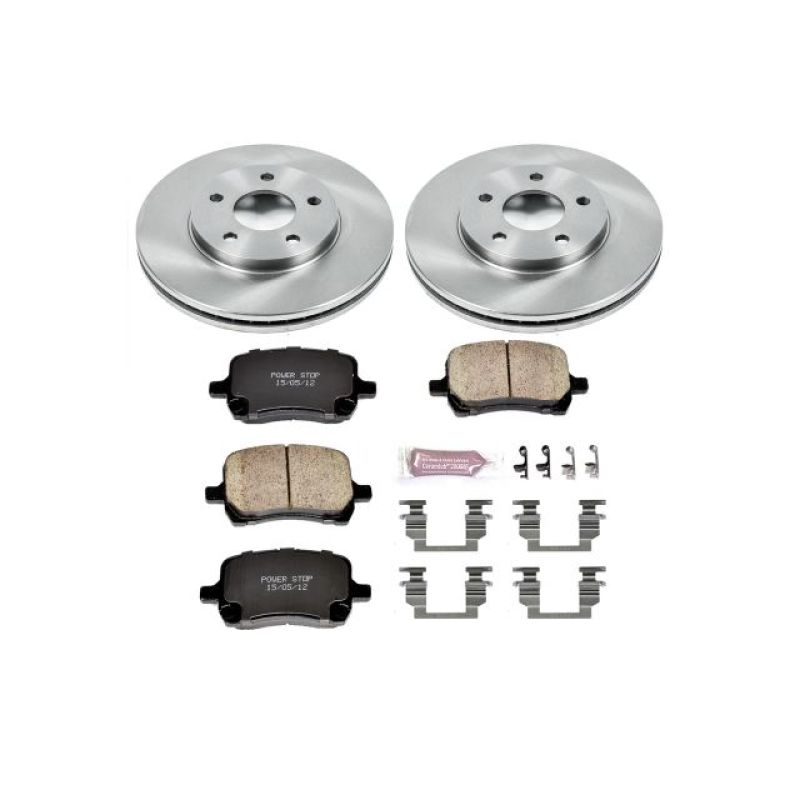 PowerStop PSB Autospecialty Kit Brakes, Rotors & Pads Brake Kits - OE main image