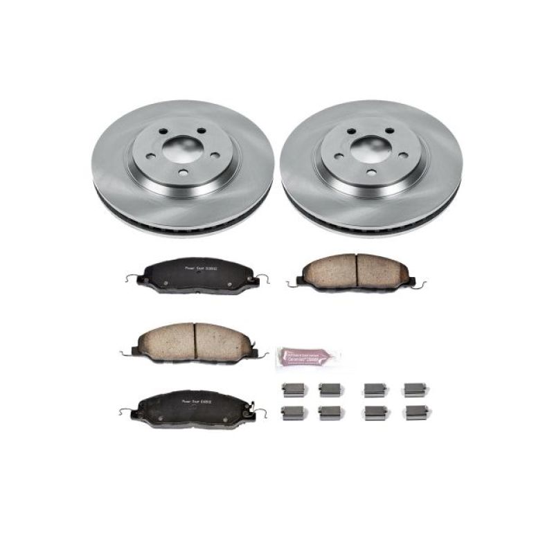 PowerStop PSB Autospecialty Kit Brakes, Rotors & Pads Brake Kits - OE main image