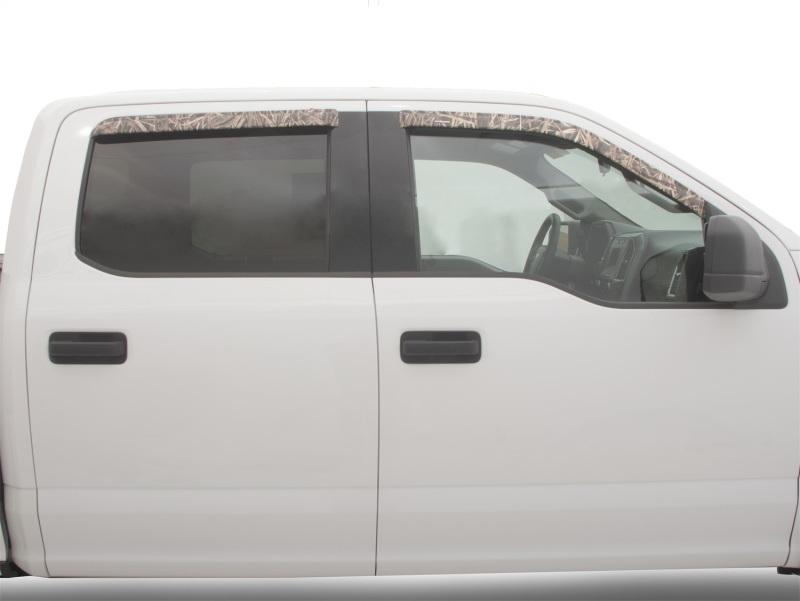 Stampede 2015-2019 Ford F-150 Crew Cab Pickup Tape-Onz Sidewind Deflector 4pc - Camo 61100-14 Main Image