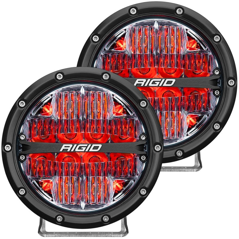 Rigid Industries 360-Series 6 inch Led Off-Road Backlight (Pair).