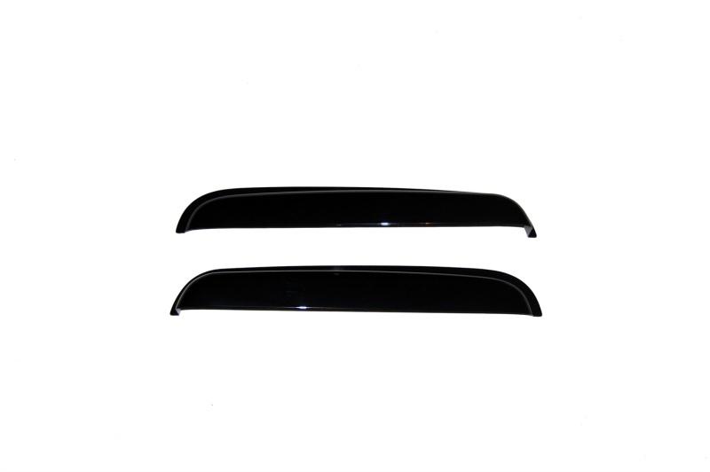 AVS 99-07 Chevy Silverado 1500 Ext. Cab Ventvisor Outside Mount Rear Window Deflectors 2pc - Smoke 15749 Main Image