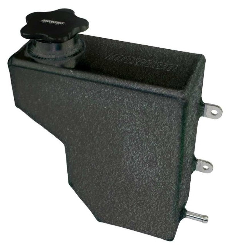 Moroso 16-Up Polaris RZR Coolant Tank - Black Powder Coat 43001