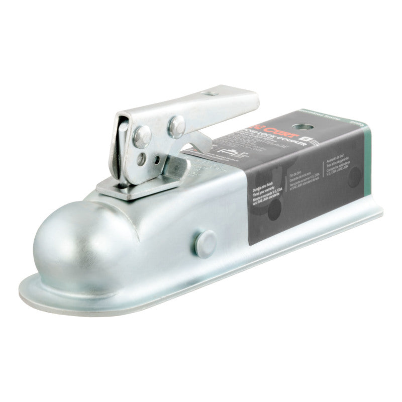 Curt CUR Straight-Tongue Coupler Trailer Hitches Hitch Accessories main image