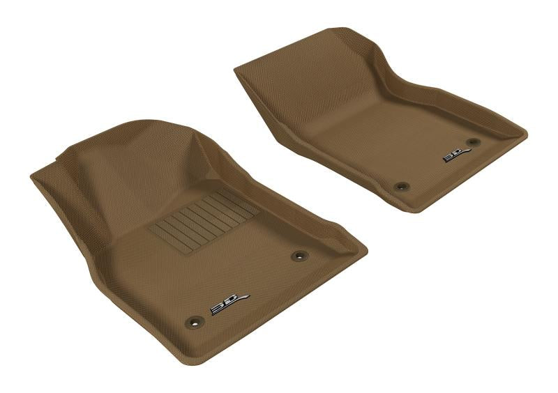 3D MAXpider 2012-2017 Buick Verano Kagu 1st Row Floormat - Tan L1BC01811502 Main Image