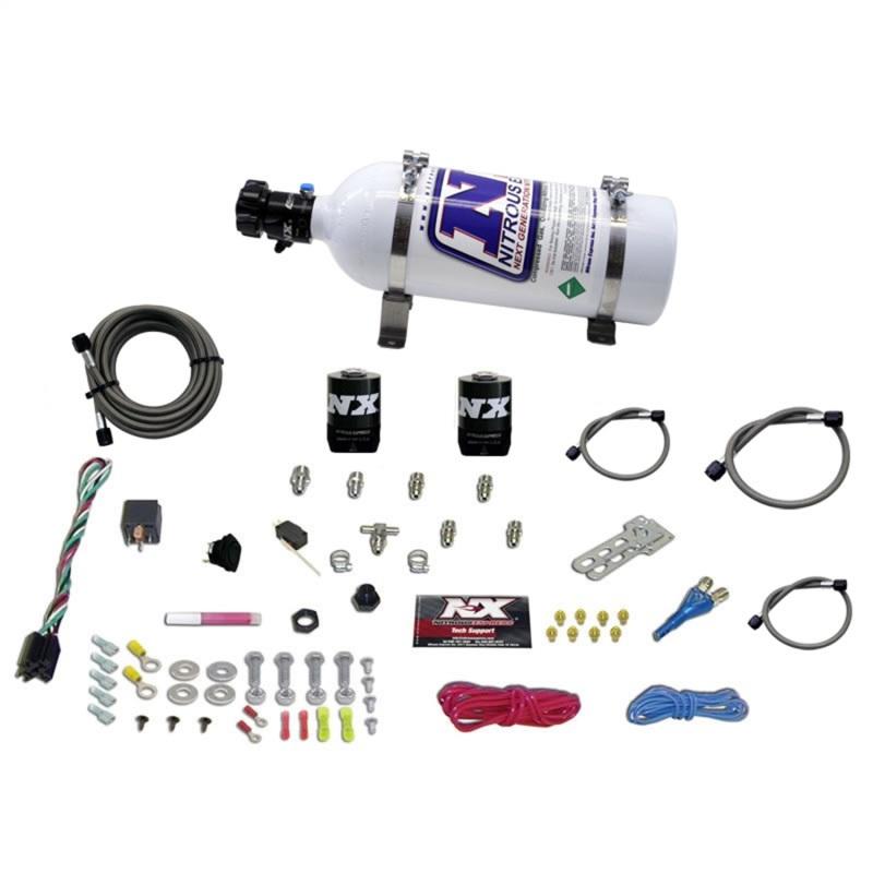 Nitrous Express All Sport Compact EFI Single Nozzle Nitrous Kit (35-50-75HP) w/5lb Bottle 20923-05 Main Image