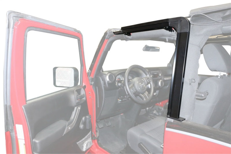 Rampage 2007-2018 Jeep Wrangler(JK) Door Surround Kit - Black 61099