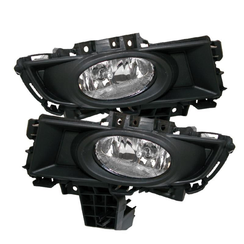 Spyder Mazda 3 07-08 4Dr OEM Fog Lights (Wont Fit Sports/Gt Or Htchback)w/swch Clear FL-CL-MAZ307-C 5020765 Main Image