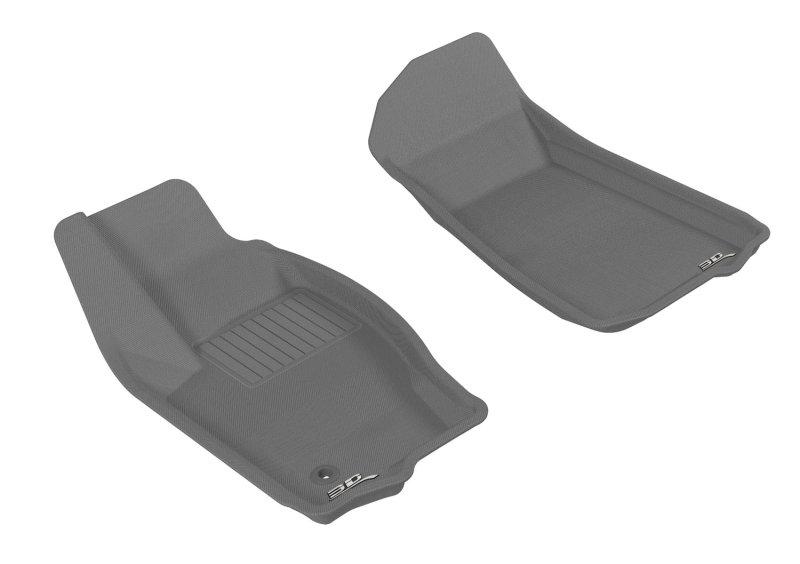 3D MAXpider 2005-2010 Jeep Grand Cherokee Kagu 1st Row Floormat - Gray L1JP00111501 Main Image