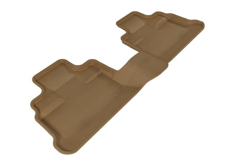 3D MAXpider 2007-2013 Jeep Wrangler JK Unlimited Kagu 2nd Row Floormats - Tan L1JP00321502 Main Image