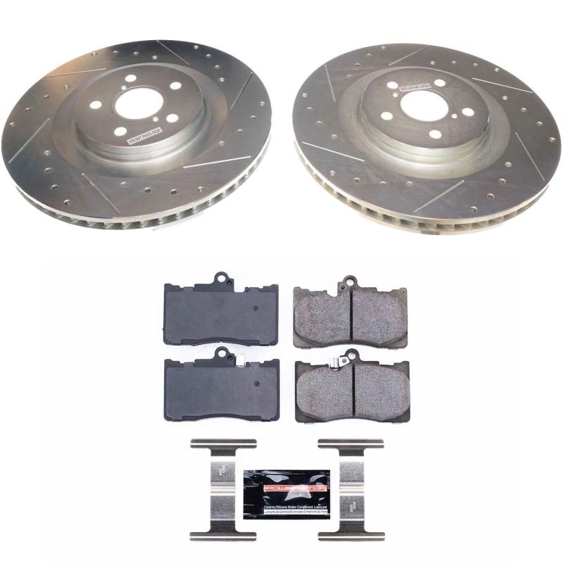 PowerStop PSB Z23 Evolution Kit Brakes, Rotors & Pads Brake Kits - Performance D&S main image