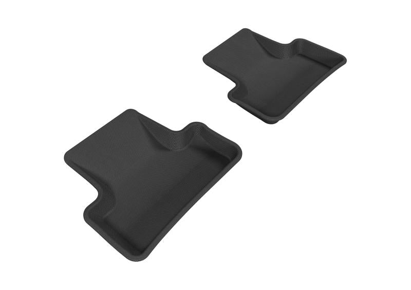 3D MAXpider 2009-2017 Audi Q5/SQ5 Kagu 2nd Row Floormats - Gray L1AD00921501 Main Image